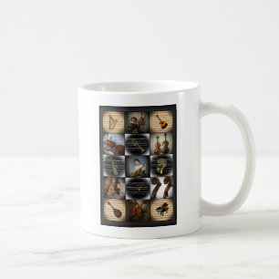 Taza De Café Cuatro obras de arte ~ Varios instrumentos musical