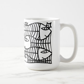 Taza De Café Cuatro pescados