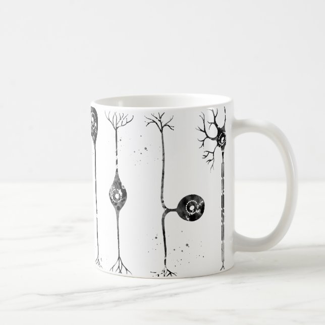 Taza De Café Cuatro tipos de neuronas (Derecha)