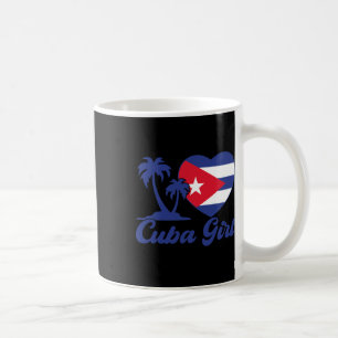 Taza De Café Cuba- Bandera Chica cubana Patrimonio hispano cuba
