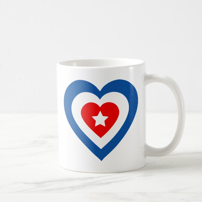 Taza De Café Cuba-corazón (Derecha)