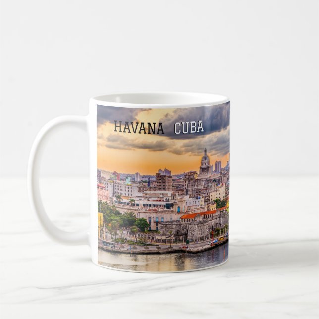 Taza De Café Cuba de La Habana (Izquierda)