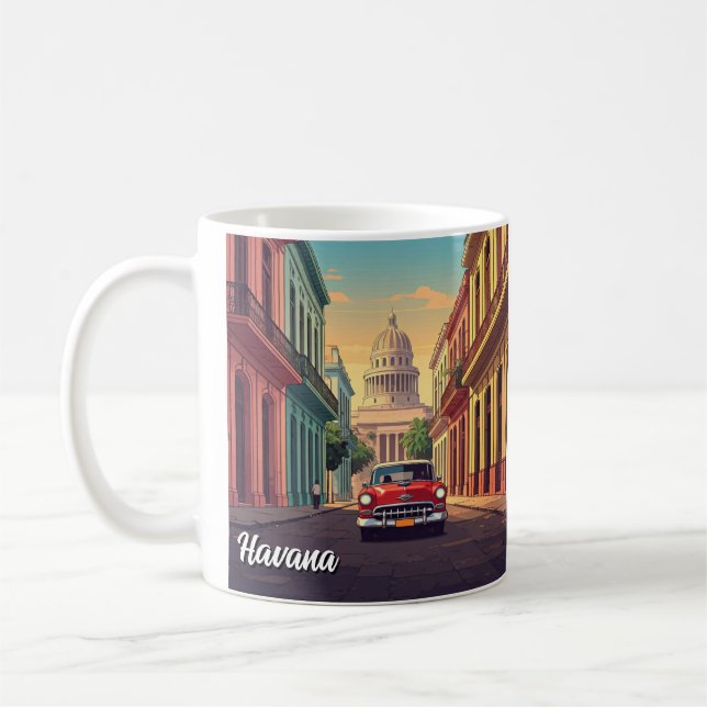Taza De Café Cuba de La Habana (Izquierda)