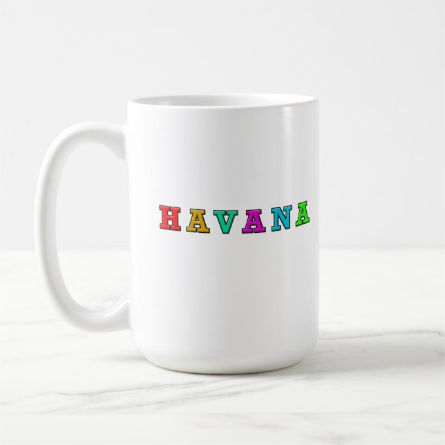 Taza De Café Cuba de La Habana (Izquierda)