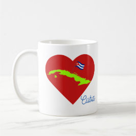 Taza De Café Cuba en mi corazon