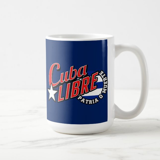 Taza De Café Cuba libre Motto (Derecha)