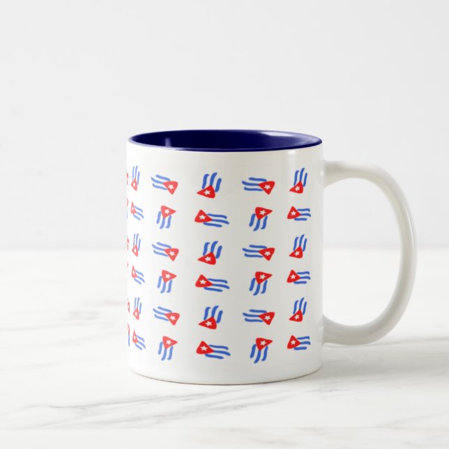 Taza de café cubana de la bandera (Derecha)