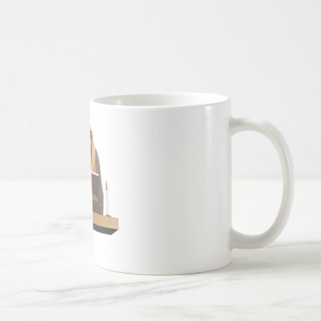 Taza De Café Cubby El Predicador (Derecha)