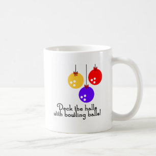Taza De Café Cubierta de BowlingChick los pasillos