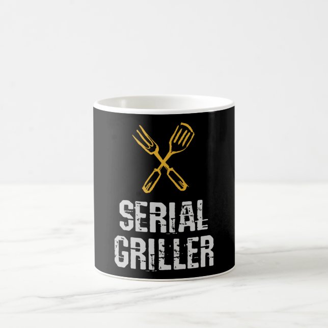 Taza De Café Cubierta de parrilladas serie Grill BBQ master Gri (Centro)