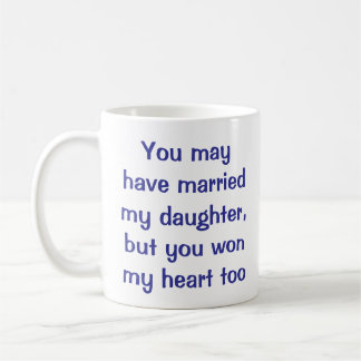 Taza De Café Cubierta de regalo cerámico yerno de café Mug