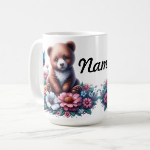 Taza De Café Cubo de oso para bebé