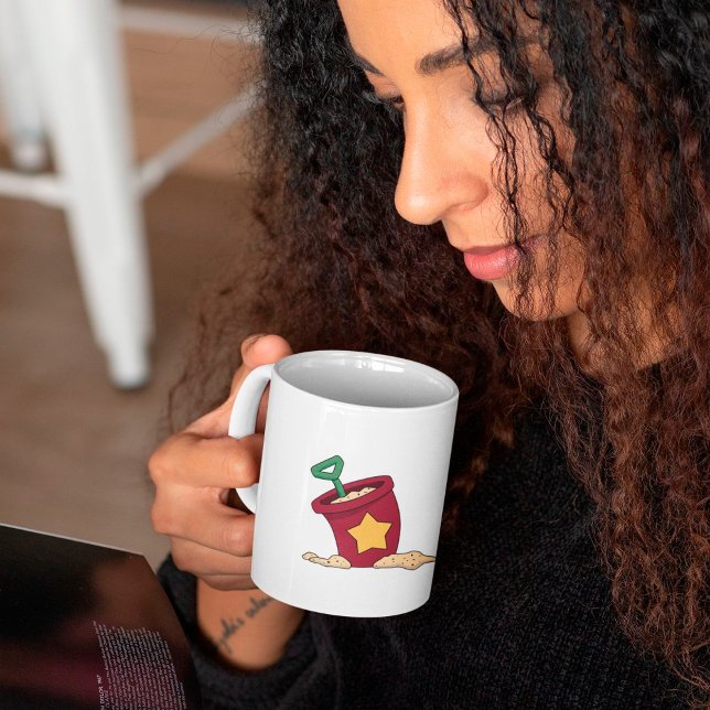 Taza De Café Cubo De Playa Y Zorra De Café (Subido por el creador)