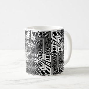 Taza De Café Cubo de reflejo invertido