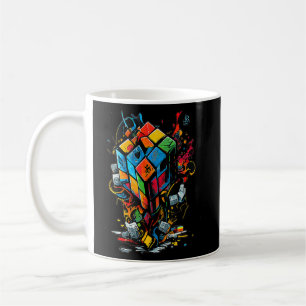 Taza De Café Cubo de rompecabezas explota velocidad de corte de