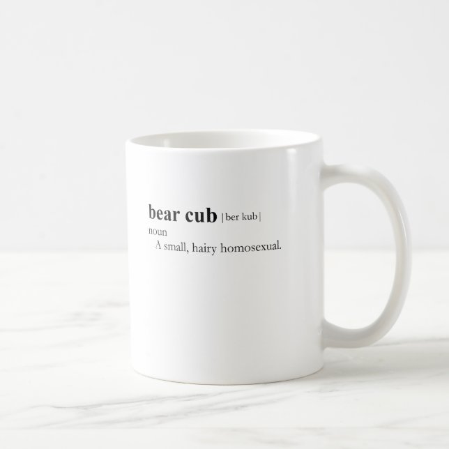 Taza De Café CUBO DEL OSO (definición) (Derecha)
