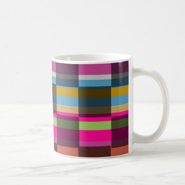 Taza De Café Cubos coloridos (Derecha)