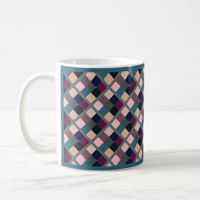 Taza De Café Cubos de colores (Izquierda)