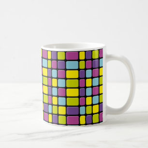 Taza De Café Cubos del arco iris