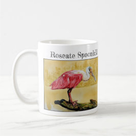 Taza De Café Cucharada de rosas ( Platalea ajaja )