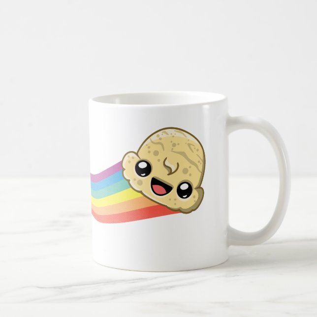 Taza De Café Cucharada de Vainilla - Sendero de Arcoíris (Derecha)