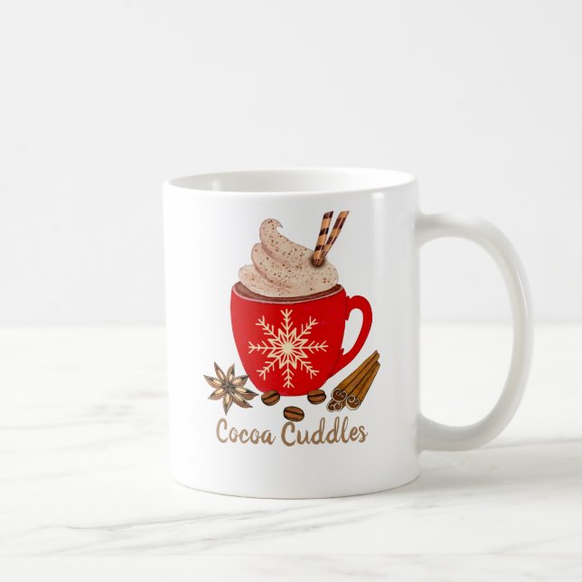 Taza De Café Cucharas de invierno de cacao (Derecha)