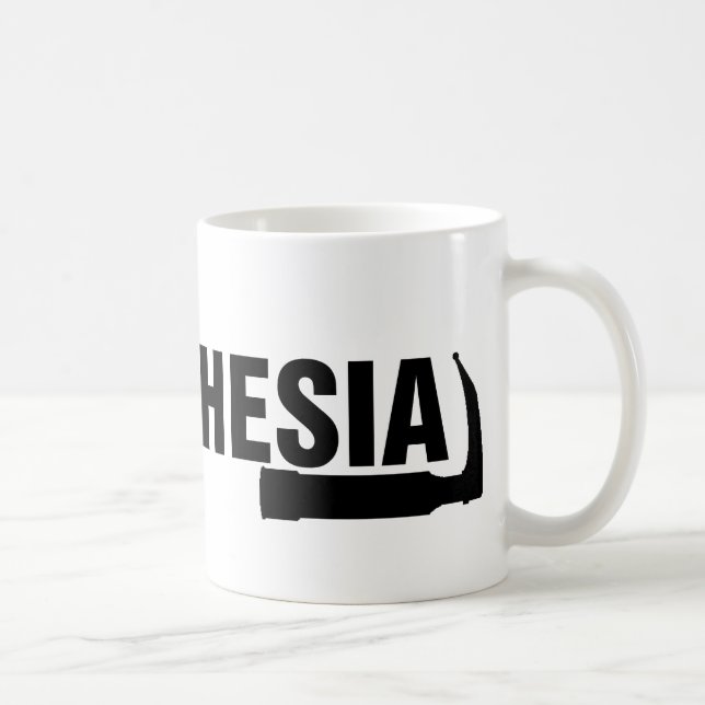 Taza De Café Cuchilla del mac de la anestesia (Derecha)