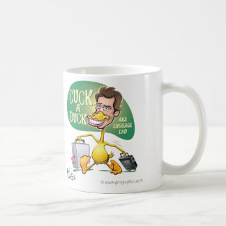 Taza De Café Cuck un pato por blanco de la guarnición de Ben