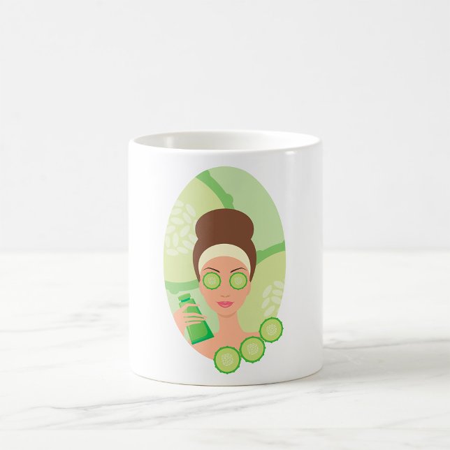 Taza De Café Cucumber Facial (Subido por el creador)