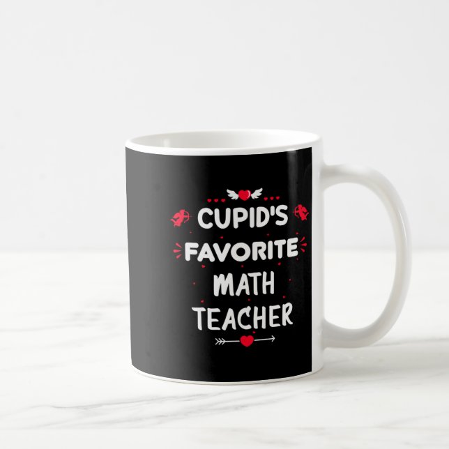 Taza De Café Cud S Favorite Math Teacher Valentine S Day Man  (Derecha)