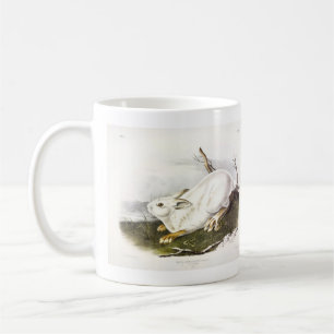 Taza De Café Cuello de raquetas de nieve, invierno (liebre nort