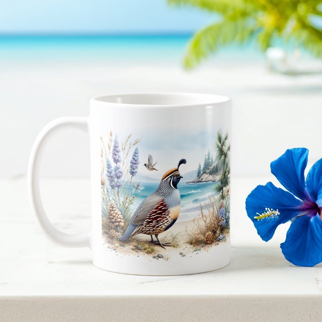 Taza De Café Cuenca acuática de verano de California (Subido por el creador)