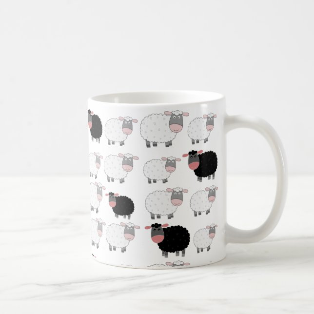 Taza De Café Cuenta de ovejas (Derecha)