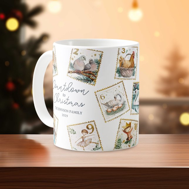 Taza De Café Cuenta regresiva para Navidades (Subido por el creador)