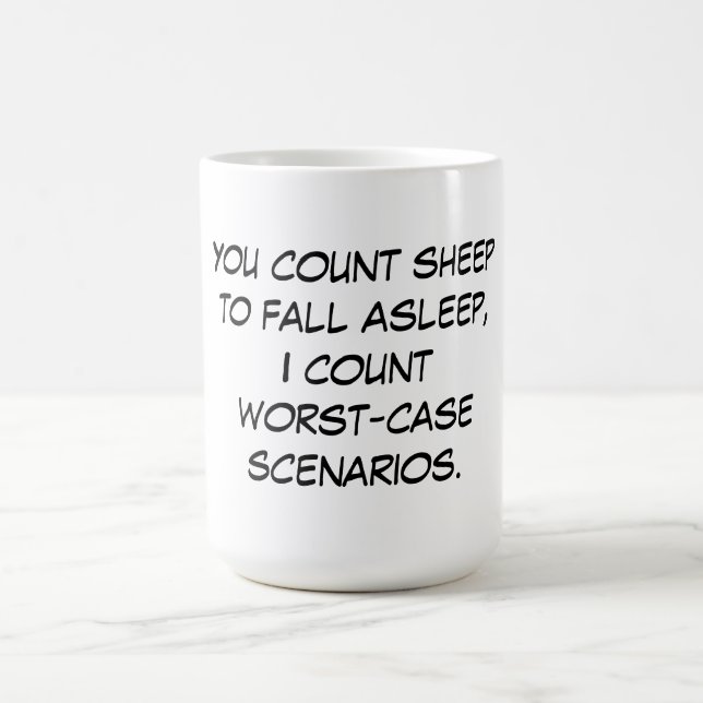 Taza De Café Cuentan ovejas (Centro)