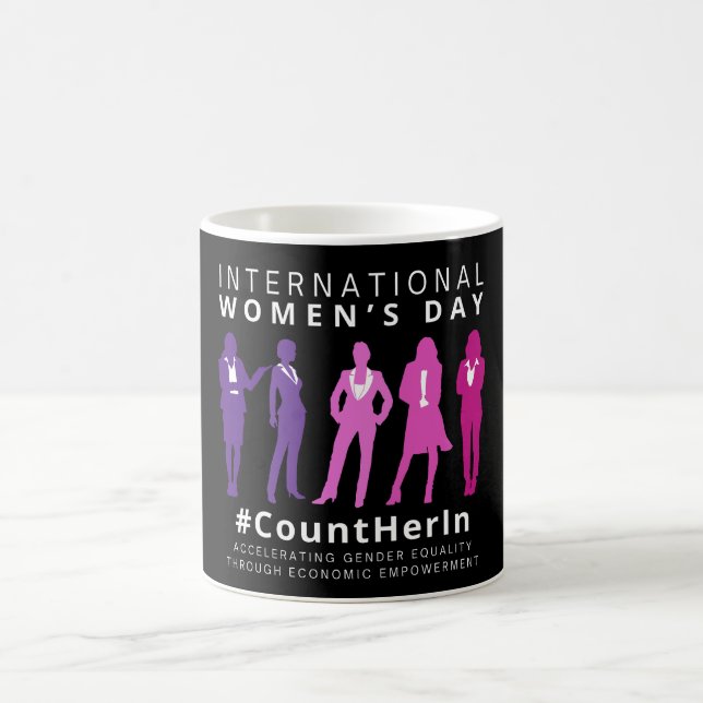 Taza De Café Cuéntenla en el Día Internacional de la Mujer (Centro)