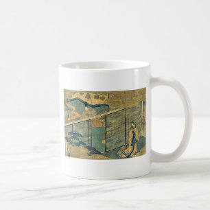 Taza De Café Cuento de Genji por Ando, Hiroshige