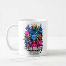 Taza De Café Cuentos legendarios - Mitos neones