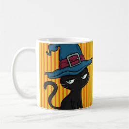 Taza De Café Cuerdo gato negro