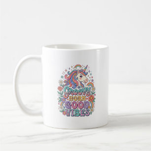 Taza De Café Cuerno Groovy Unicornio Buenos Aires Encantador Ar