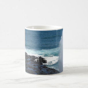 Taza De Café Cuerno que brota en Kauai, Hawái