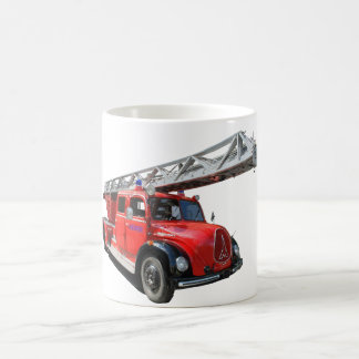 Taza De Café cuerpo de bomberos Drehleiterwagen