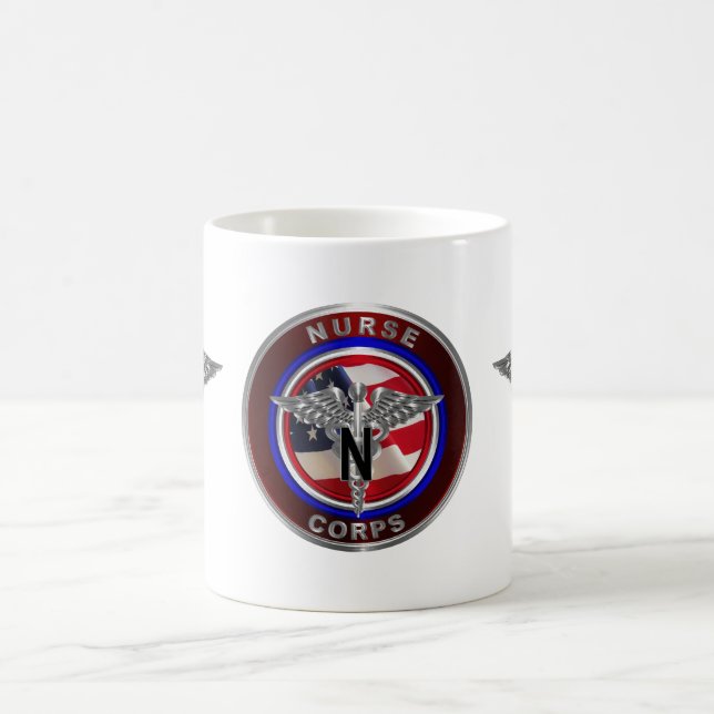 Taza De Café Cuerpo de Enfermeras del Ejército  (Centro)