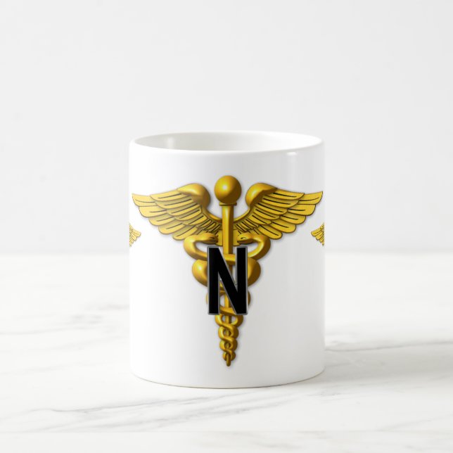Taza De Café Cuerpo de Enfermeras del Ejército Veterano (Centro)