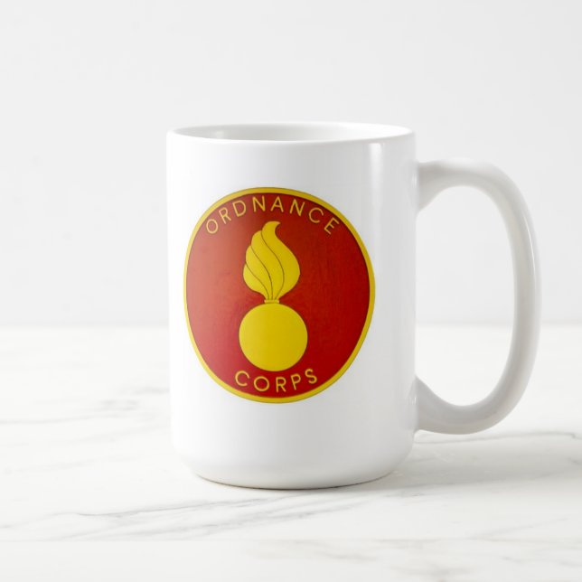 Taza De Café Cuerpo de la artillería del ejército (Derecha)