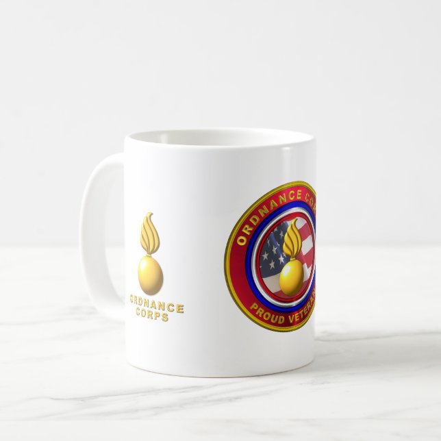 Taza De Café Cuerpo de Material de Guerra  (Anverso izquierdo)