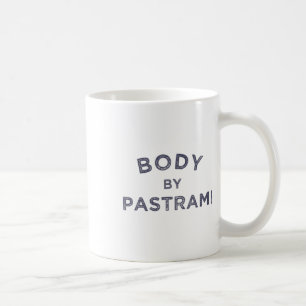 Taza De Café Cuerpo De Pastrami Jewish Deli Bbq Fiesta Brisket 