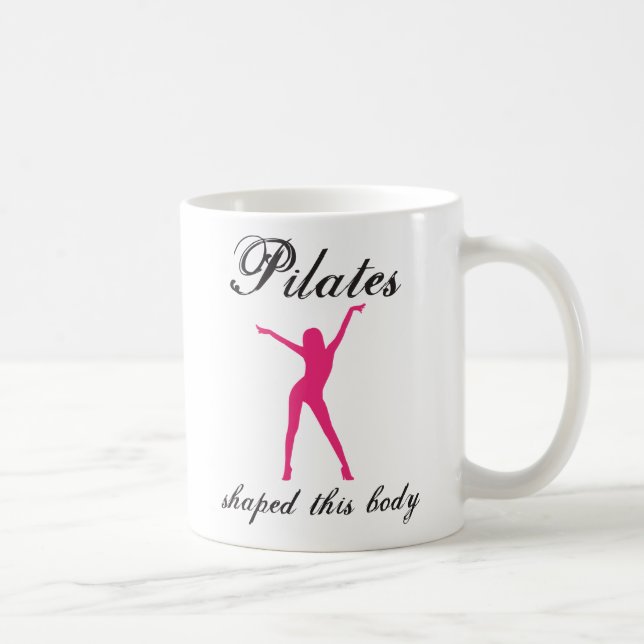 Taza De Café cuerpo de pilates (Derecha)