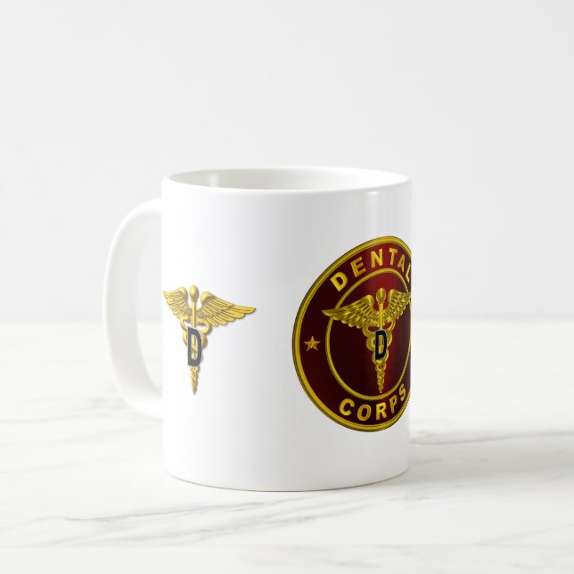 Taza De Café Cuerpo Dental (Anverso izquierdo)