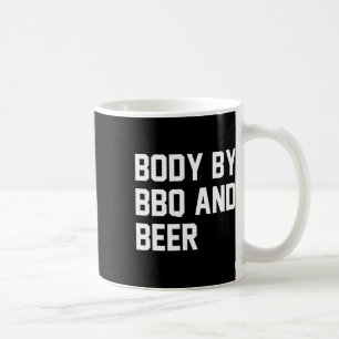 Taza De Café Cuerpo Por Bbq Y Cerveza Dinking Graciosa